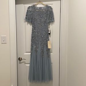 Adrienna Papell beaded gown
